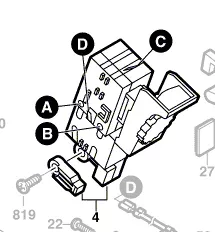 interrupteur pour BOSCH PSB 650 RE